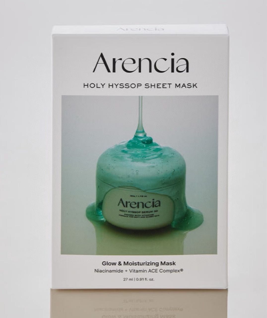 Arencia Holy Hyssop Sheet Mask