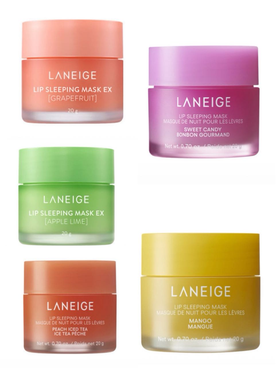 Laneige Lip Sleeping Mask EX (Assorted Flavors)
