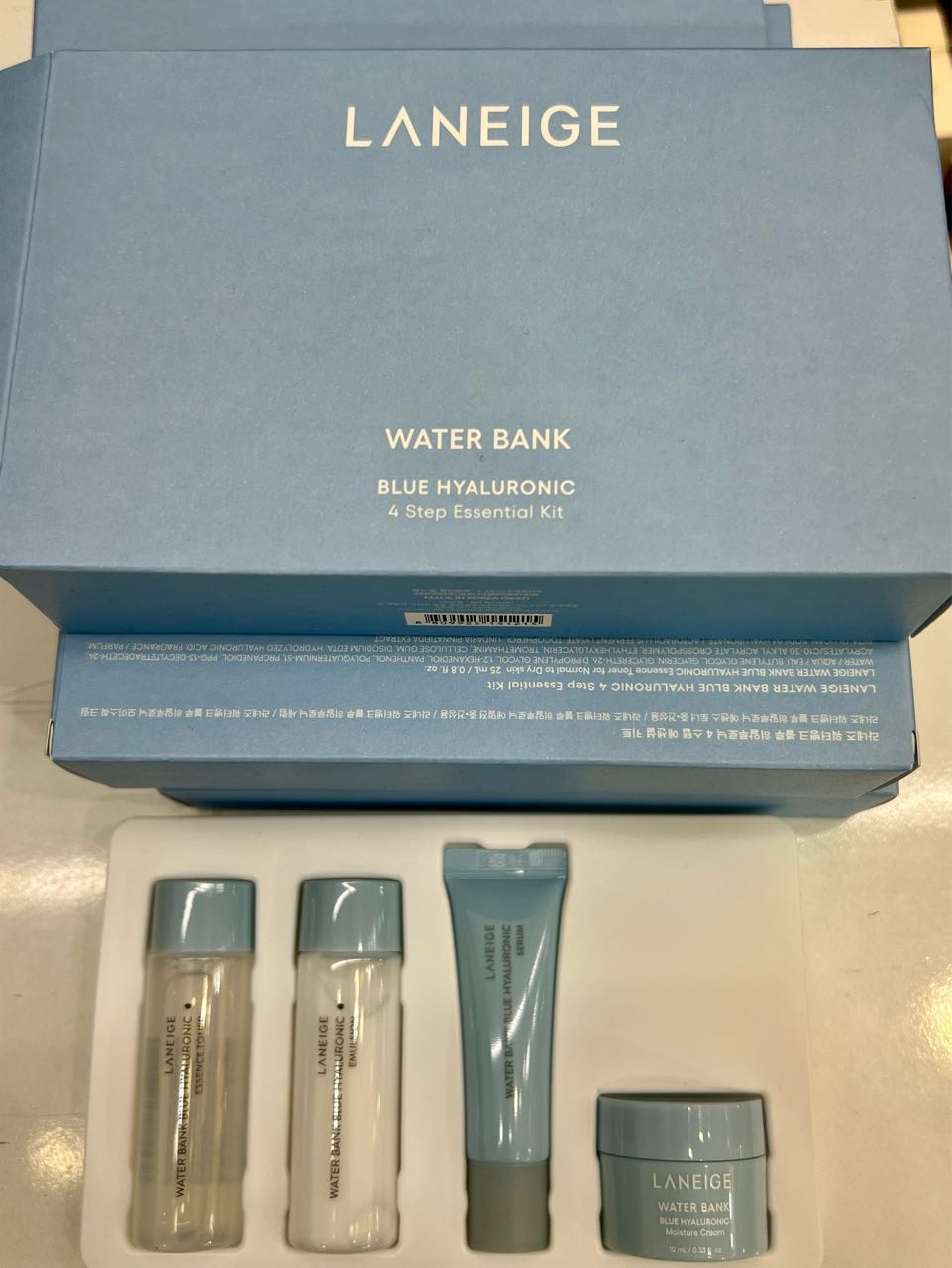 Laneige Water Bank Blue Hyaluronic 4 Step Essential Kit