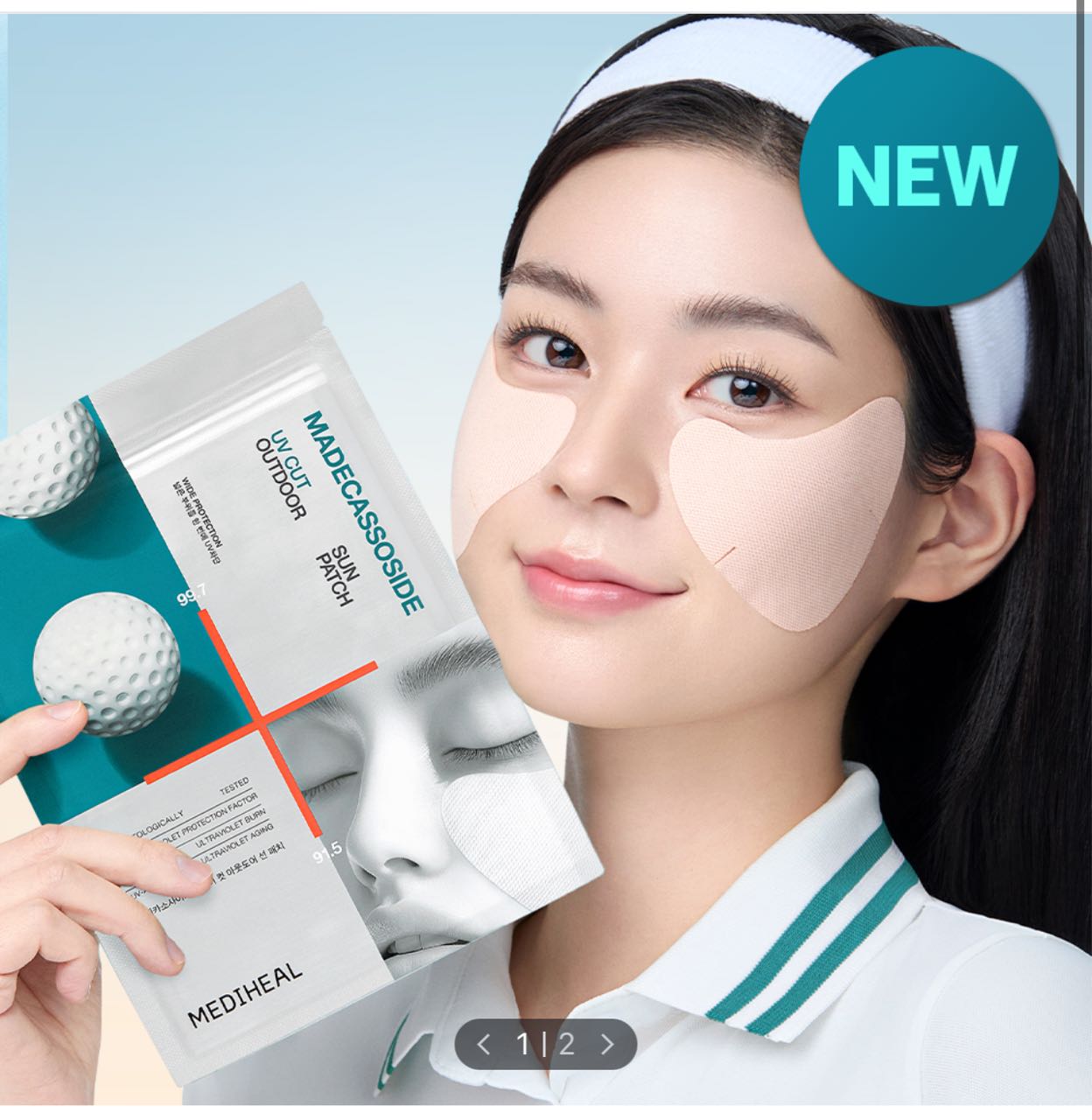 MEDIHEAL Madecassoside UV Cut Outdoor Sun Patch