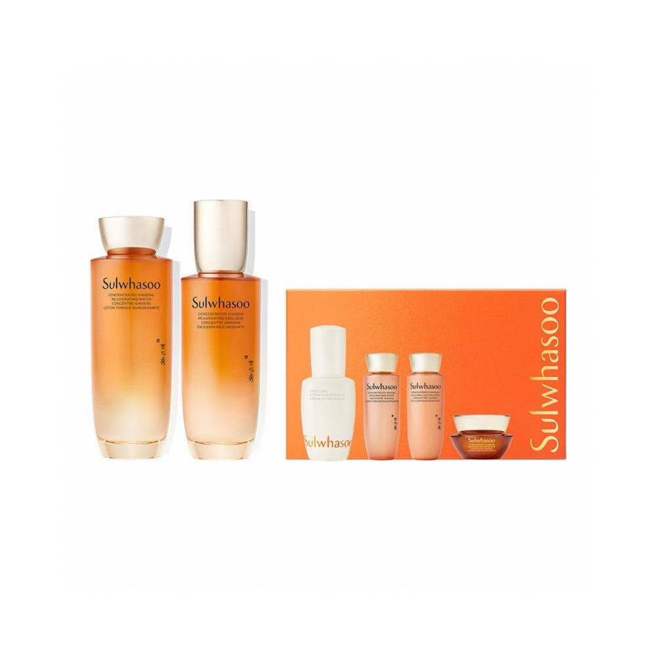 Sulwhasoo Concentrated Ginseng Renewing Water & Emulsion Duo Set