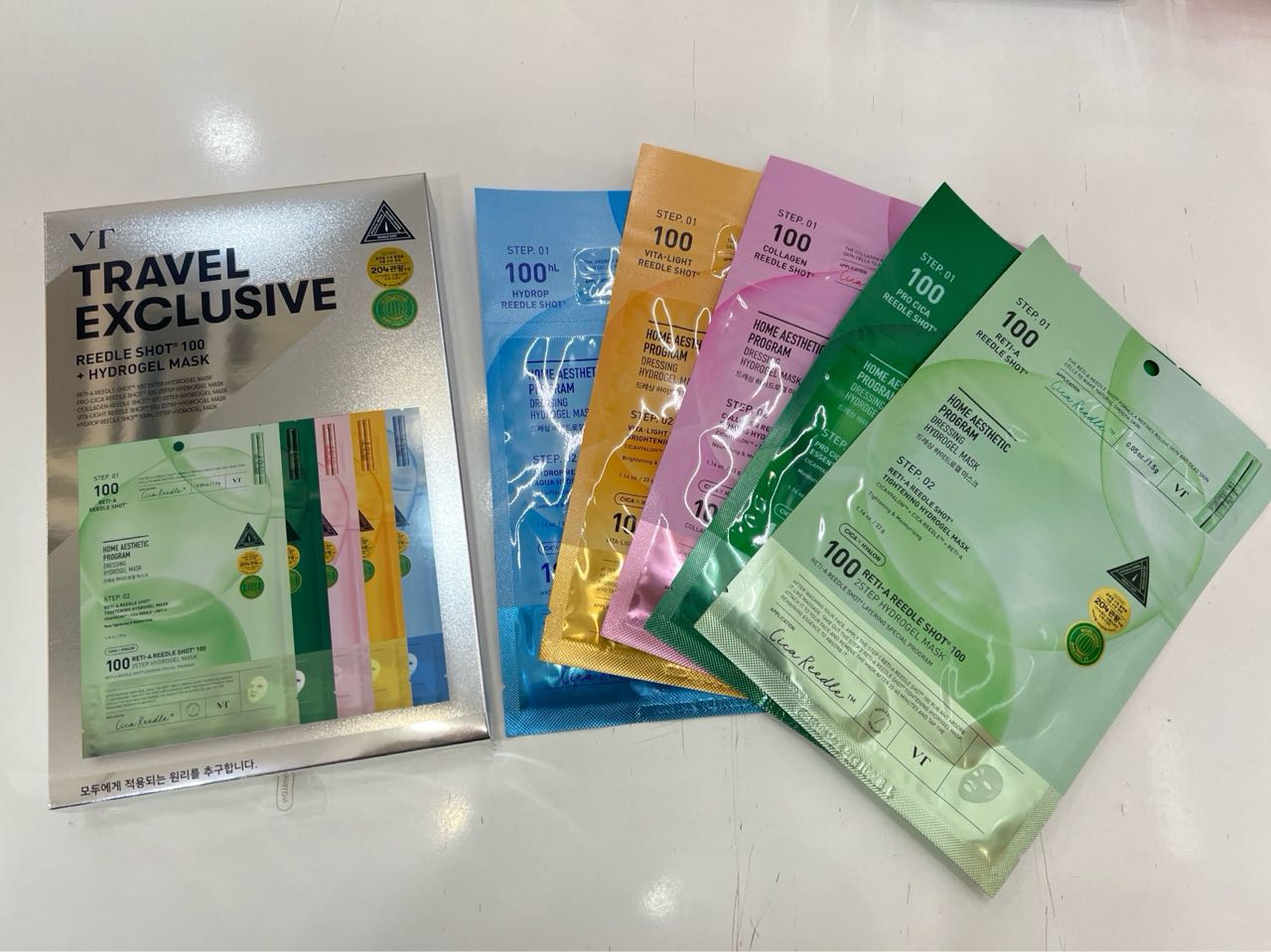 VT Reedle Shot 100 2-Step Hydrogel Mask