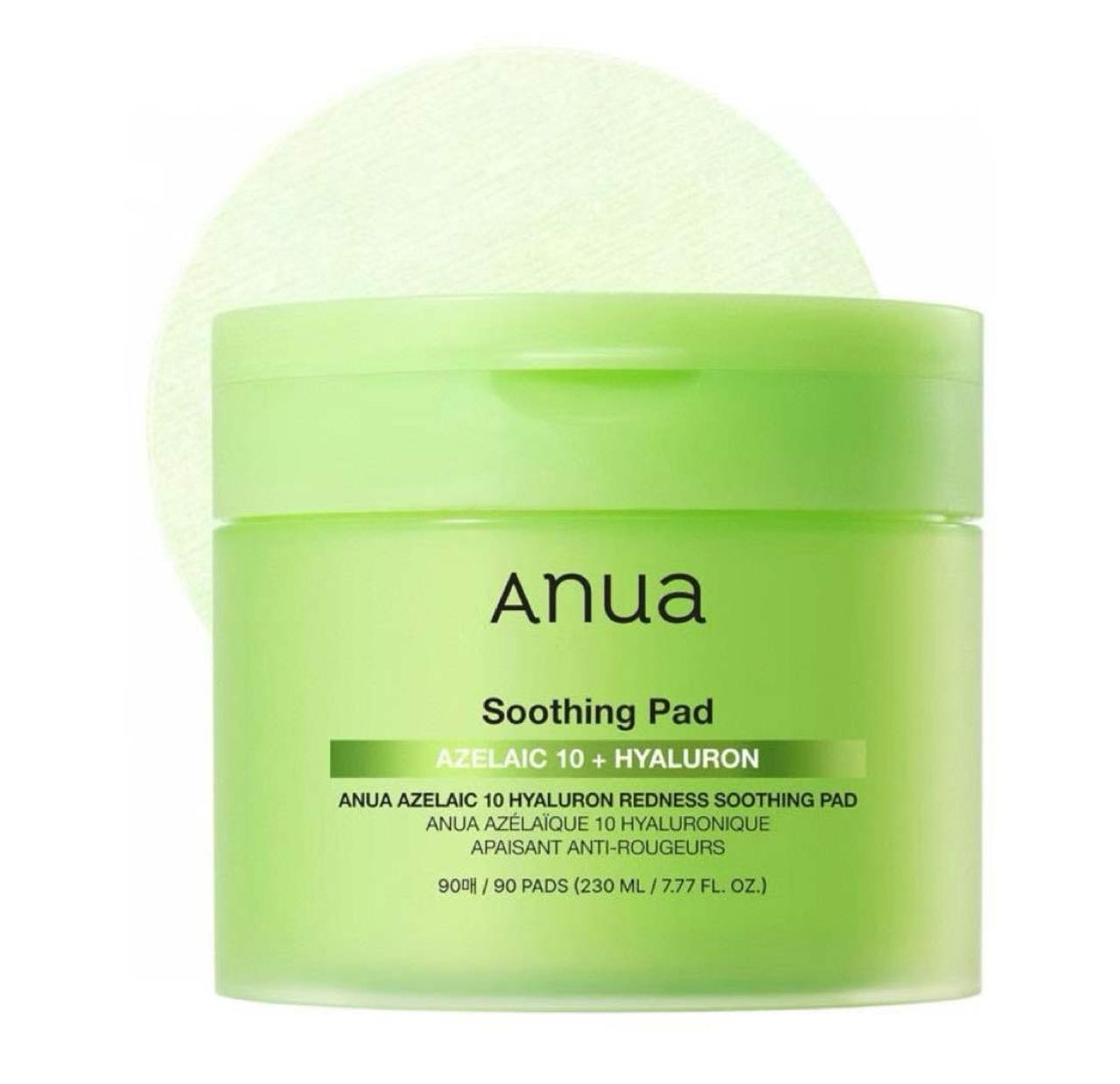 Anua Azelaic 10 Hyaluron Redness Soothing Pad