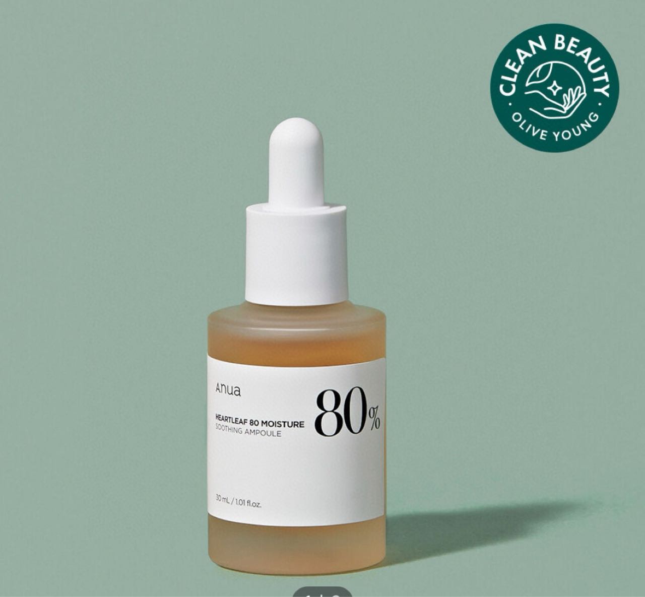 Anua Heartleaf 80% Moisture Soothing Ampoule