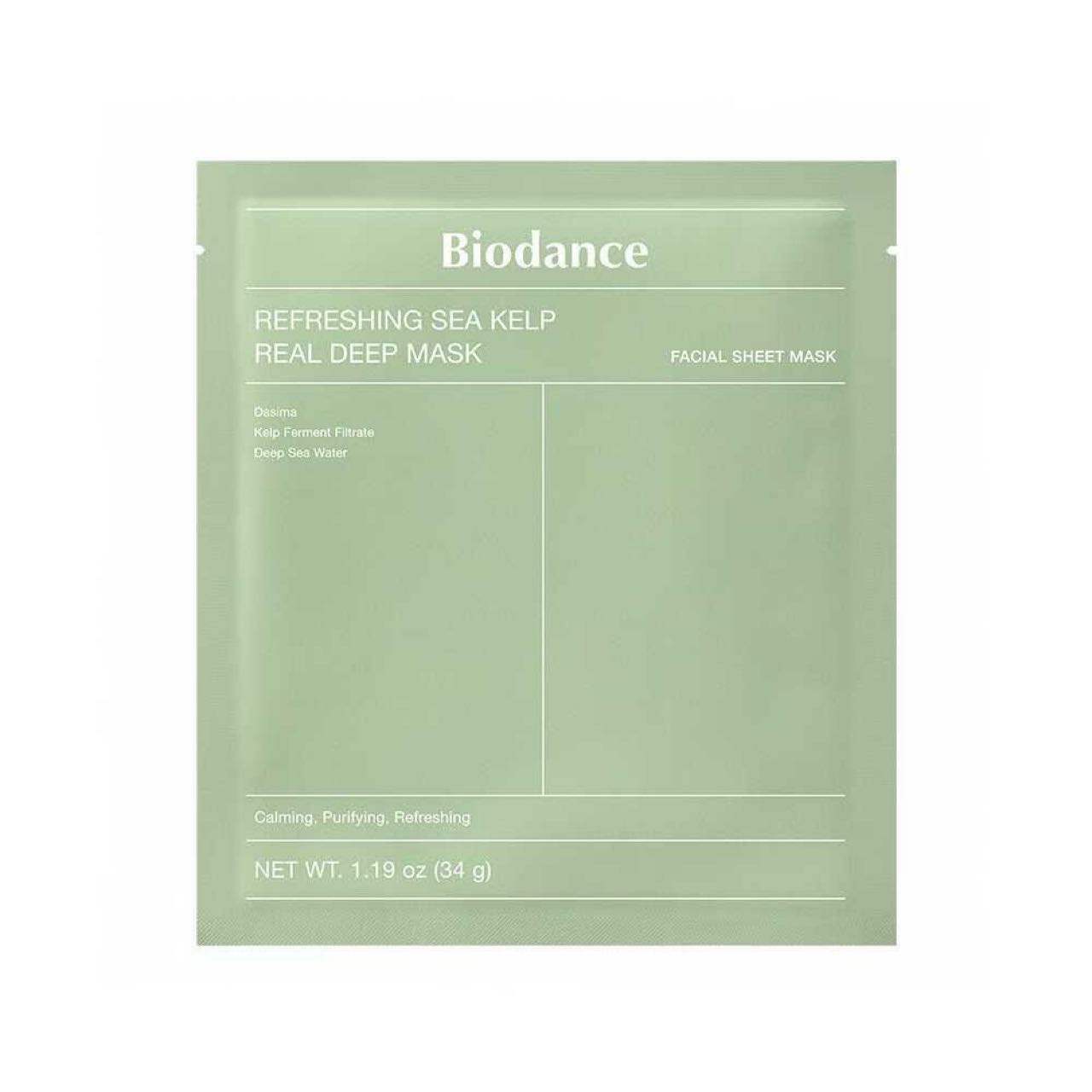Biodance Refreshing Sea Kelp Real Deep Mask