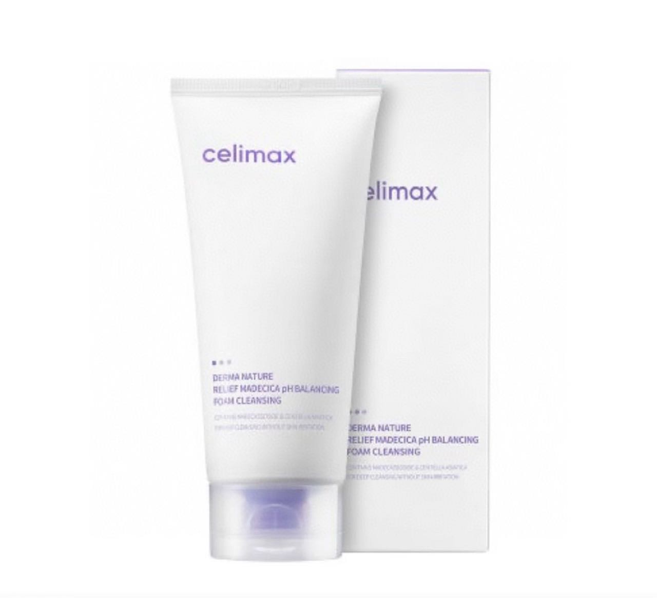 Celimax Derma Nature Relief Madecica pH Balancing Foam Cleansing
