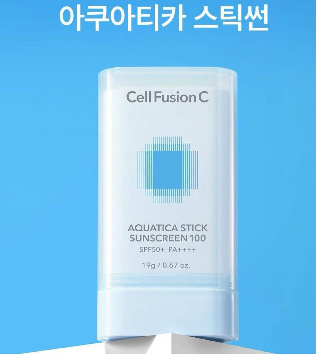 Cell Fusion C Aquatica Stick Sunscreen 100 (SPF50+ PA++++)