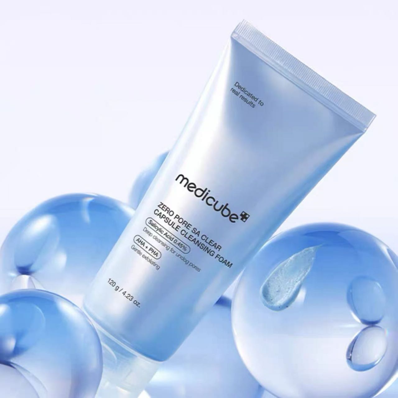 medicube Zero Pore SA Clear Capsule Cleansing Foam