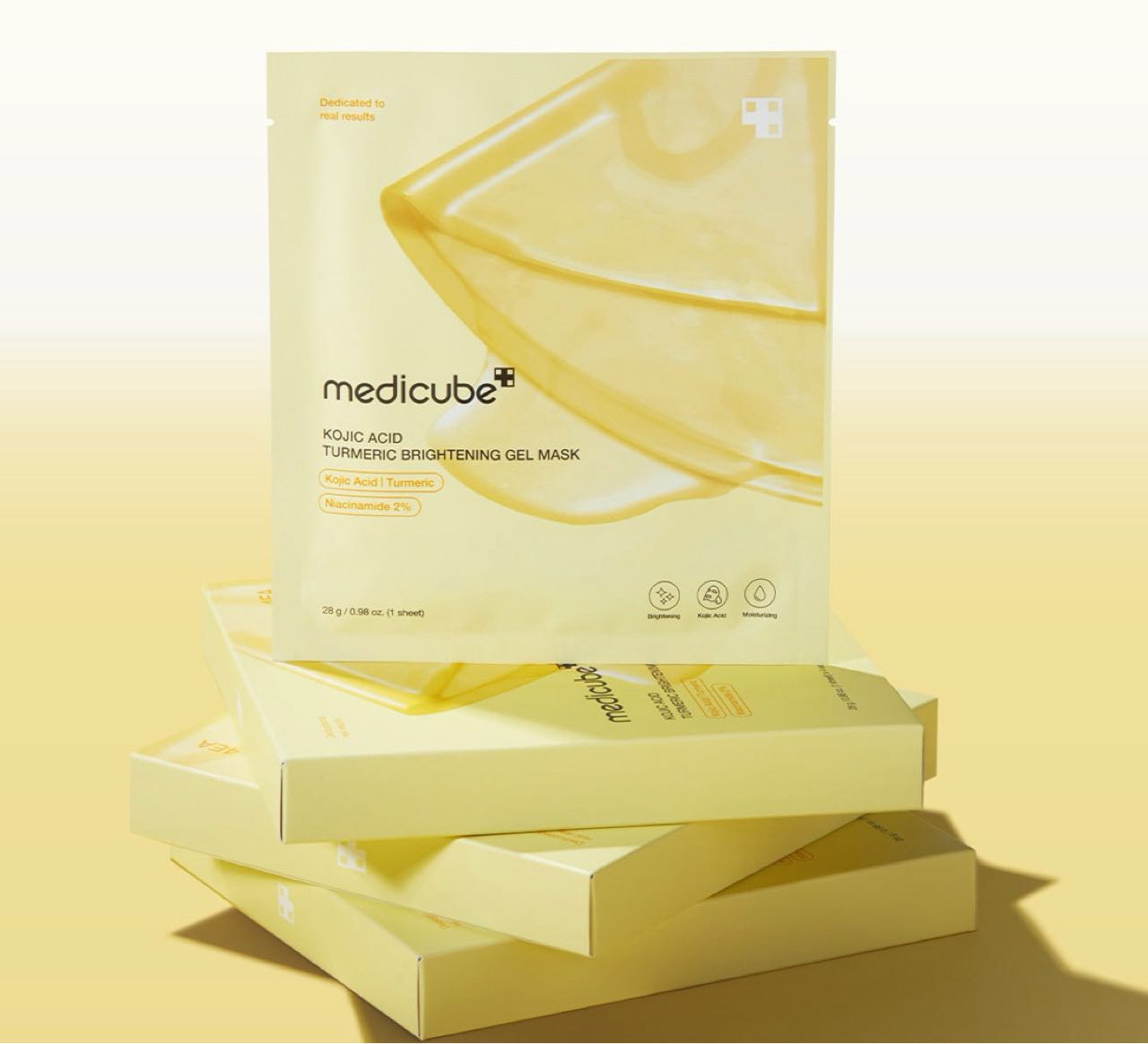 medicube Kojic Acid Turmeric Brightening Gel Mask