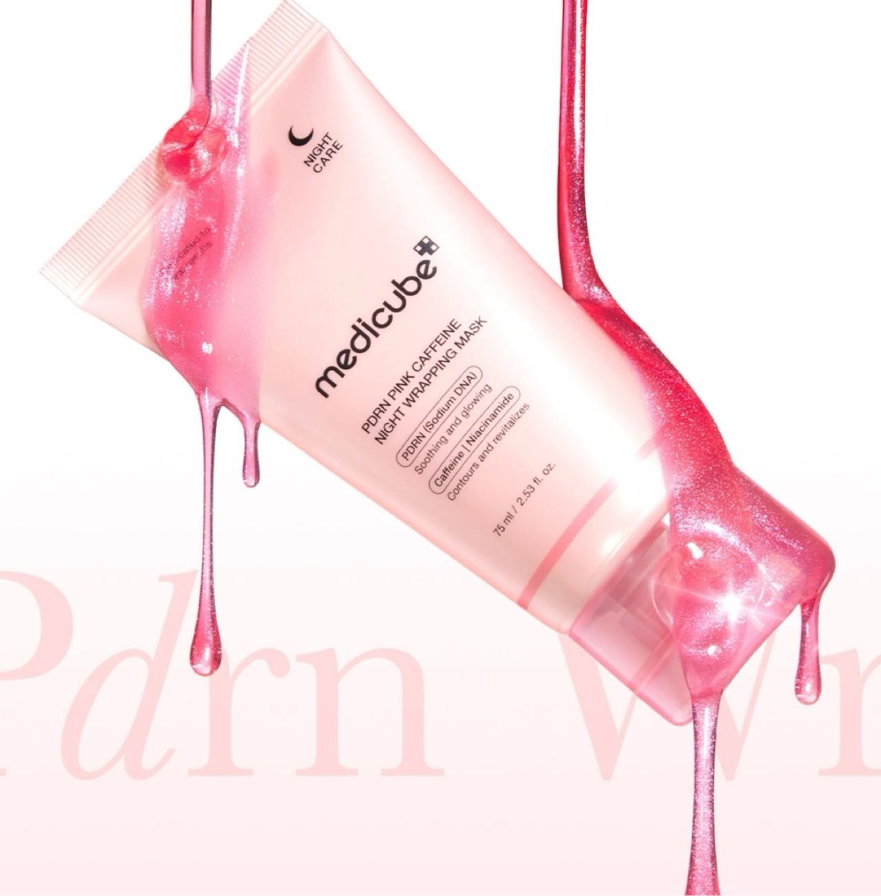 medicube PDRN Pink Caffeine Night Wrapping Mask