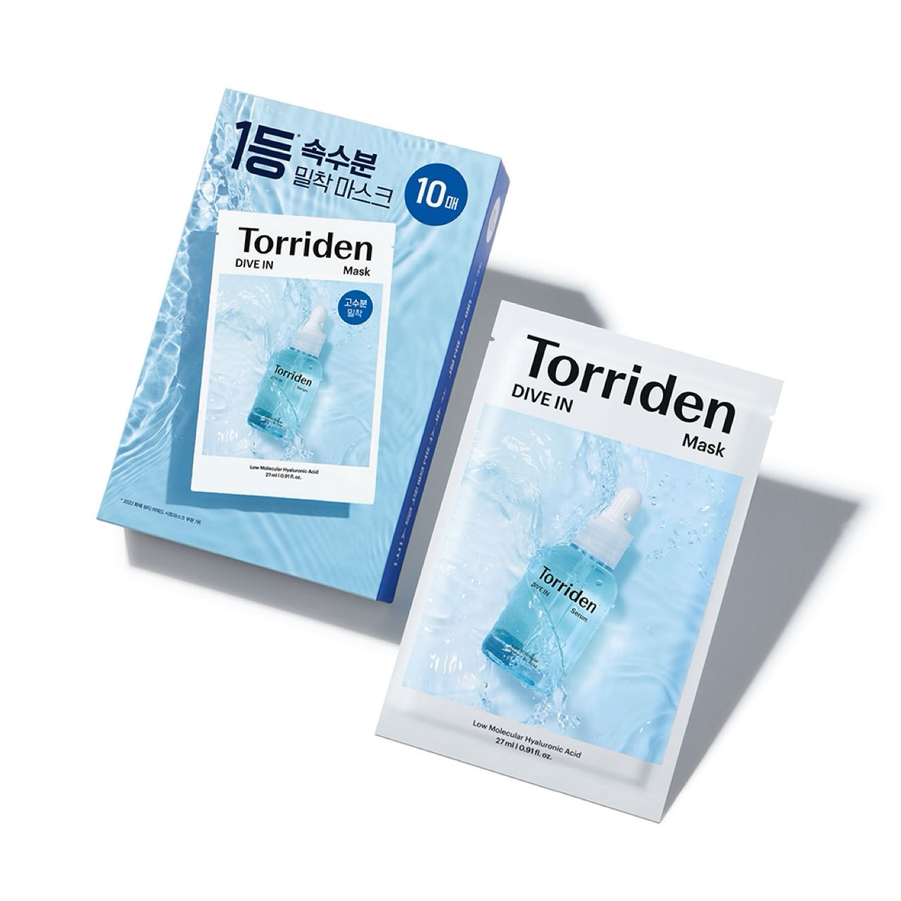 Torriden DIVE-IN Low Molecular Hyaluronic Acid Mask (10-Pack)