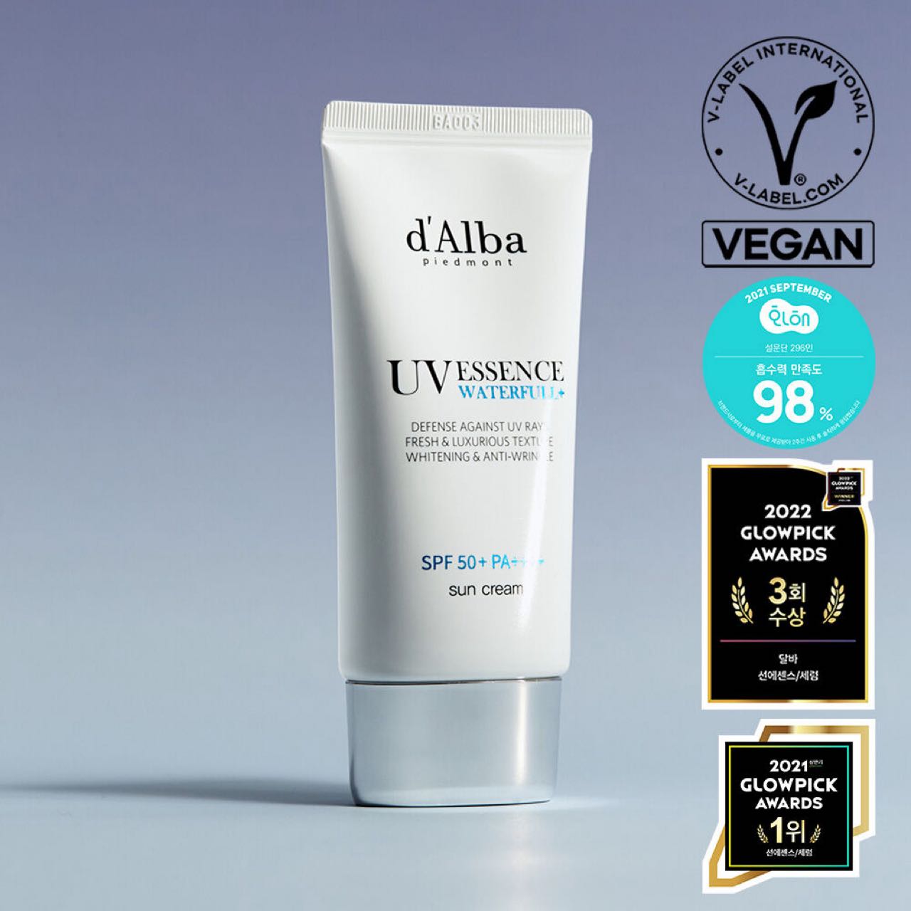 d'Alba Piedmont UV Essence Waterfull+ Sun Cream