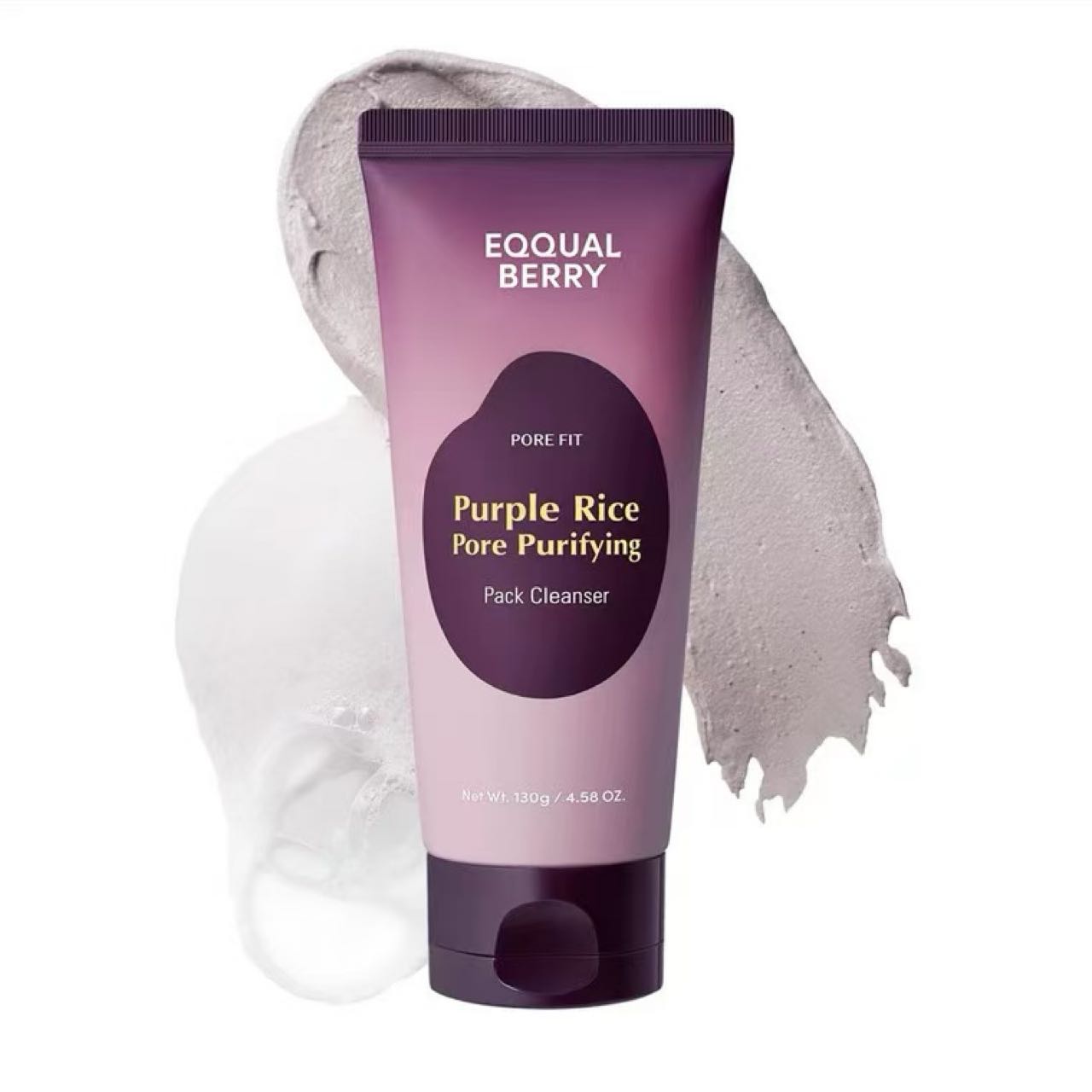EQQUALBERRY Purple Rice Pore Purifying Pack Cleanser