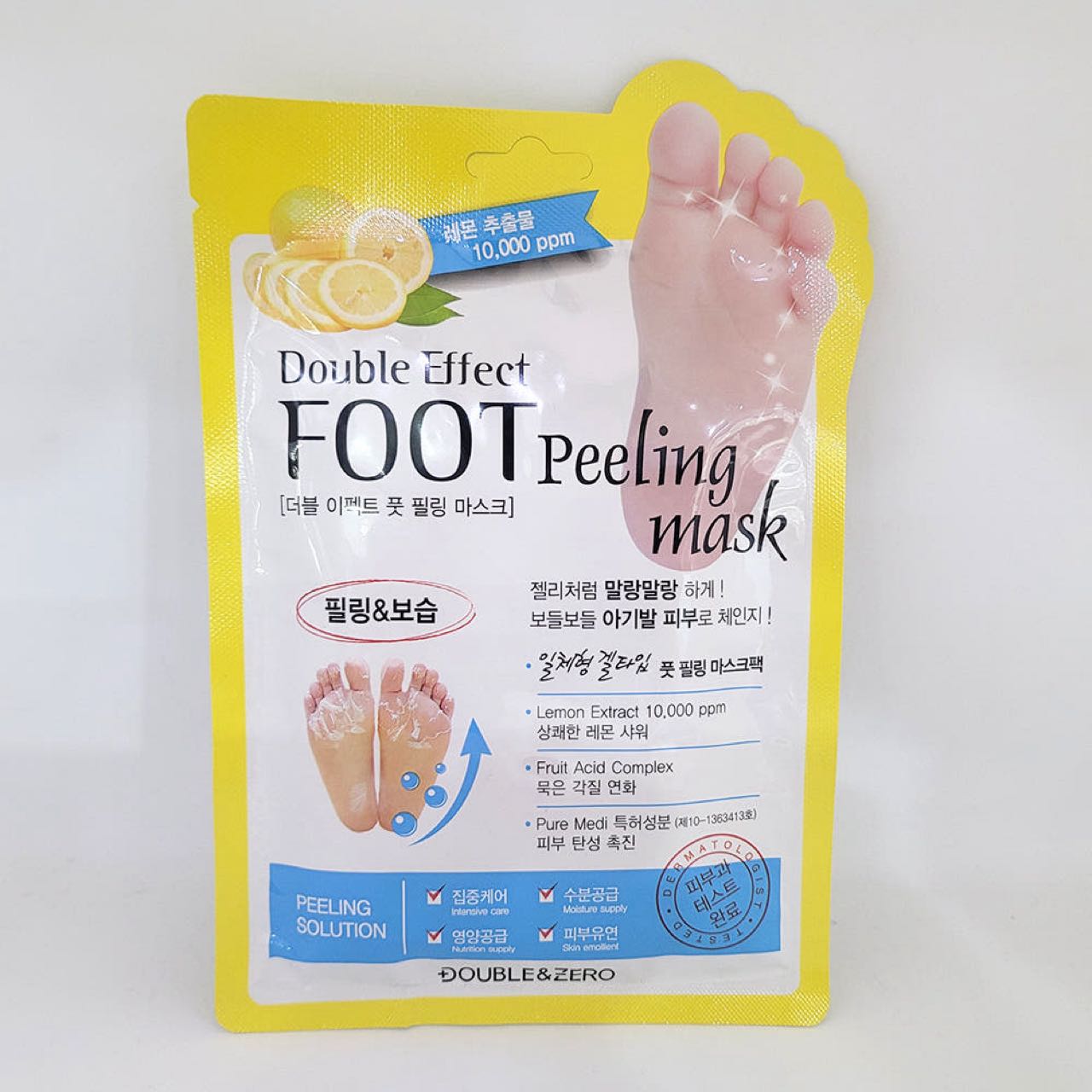 DOUBLE&ZERO Double Effect Foot Peeling Mask
