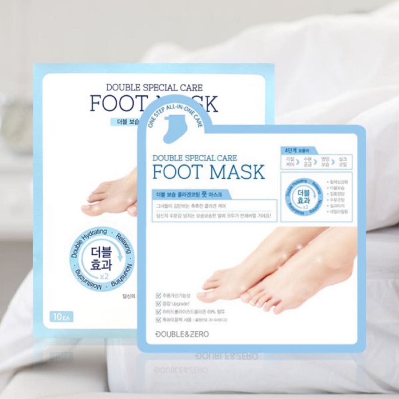 DOUBLE&ZERO Double Special Care Foot Mask