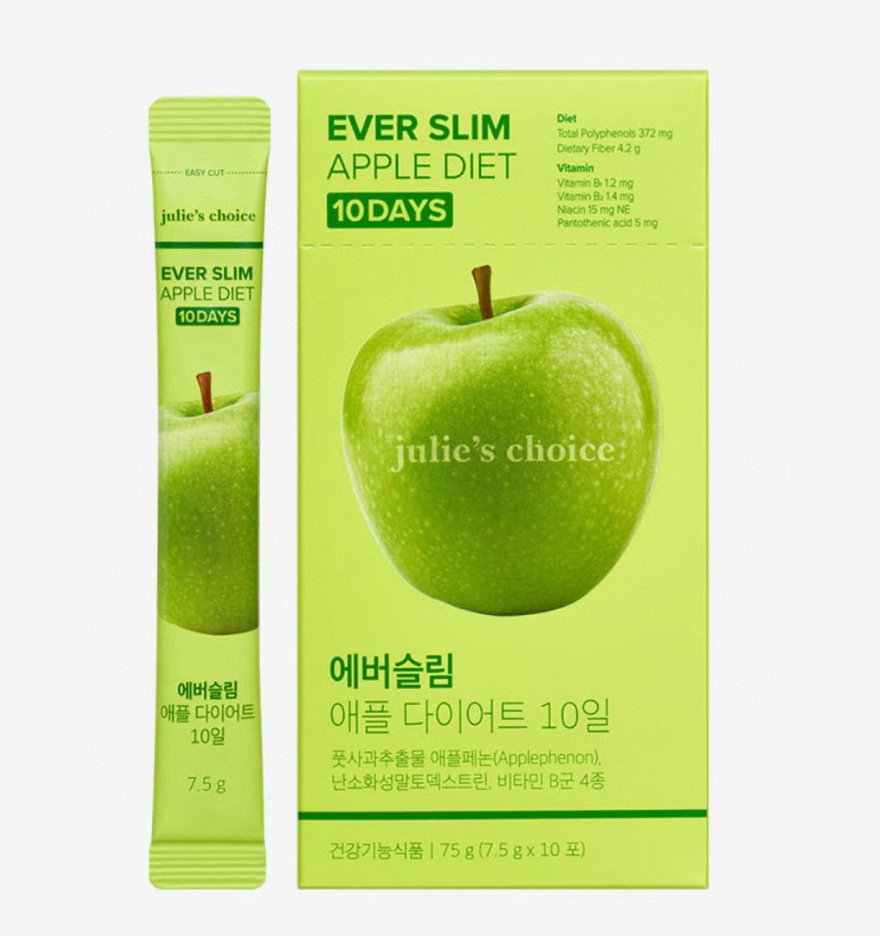 Julie's Choice Ever Slim Apple Diet 10 Days