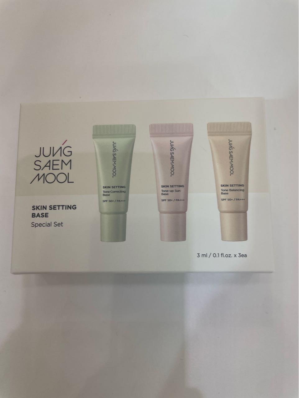 JUNG SAEM MOOL Skin Setting Base Special Set