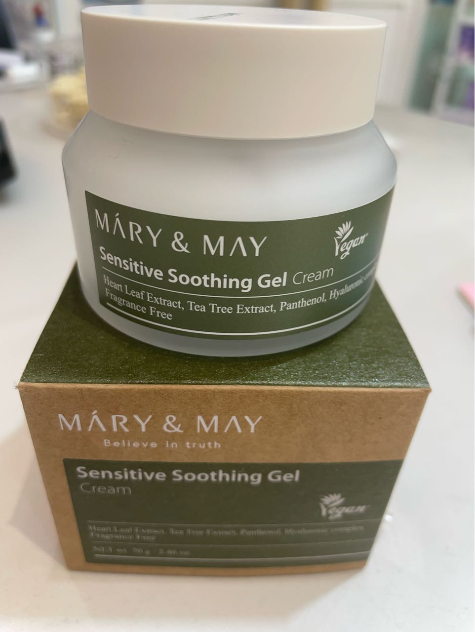 MARY&MAY Sensitive Soothing Gel Cream