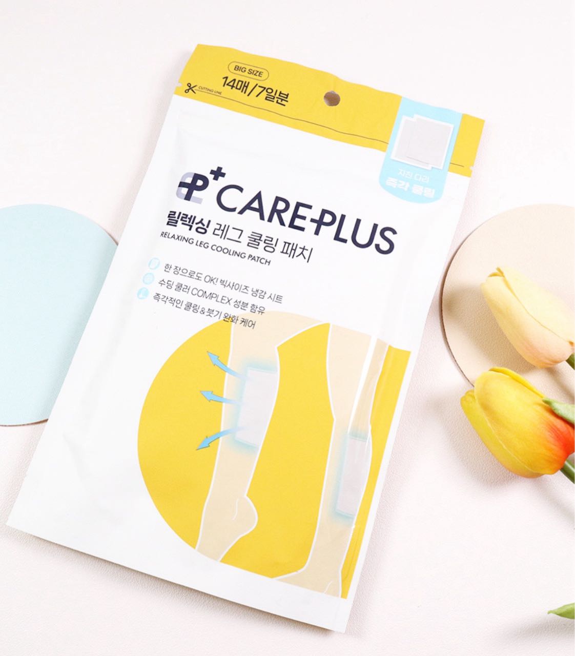 CAREPLUS RELAXING LEG COOLING PATCH