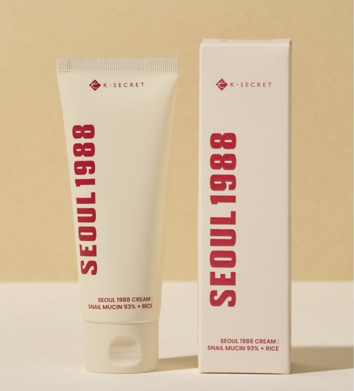 K-SECRET SEOUL 1988 Cream: Snail Mucin 93% + Rice