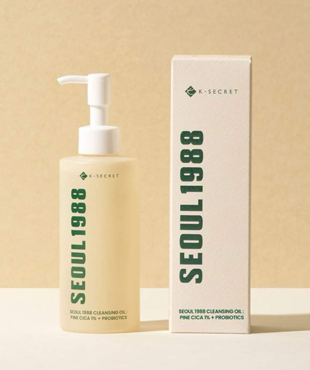 K-SECRET SEOUL 1988 Cleansing Oil: Pine Cica 1% + Probiotics