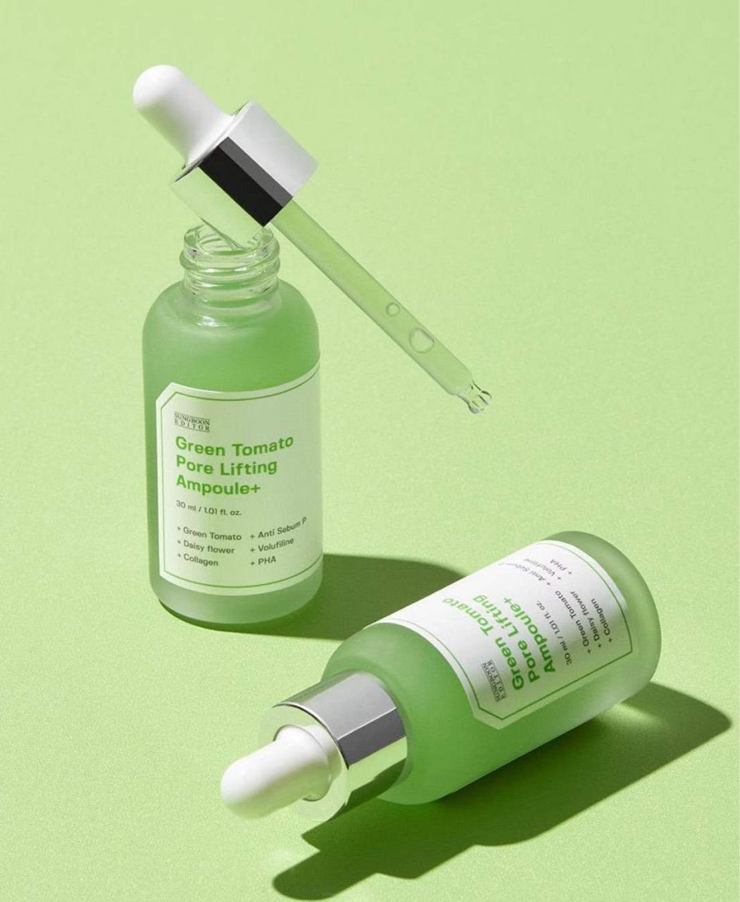 SUNGBOON EDITOR Green Tomato Pore Lifting Ampoule+