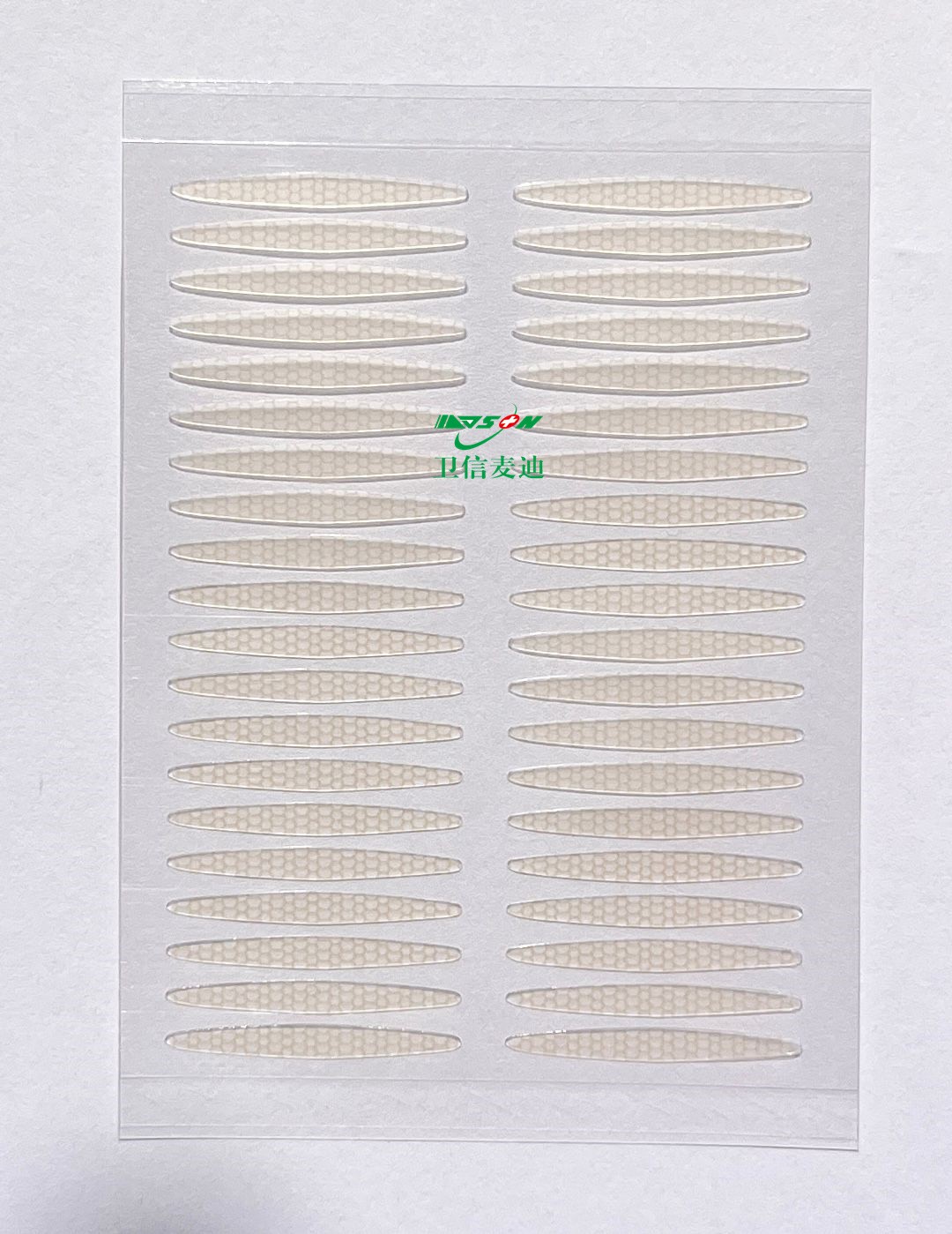High-adhesion mesh double eyelid tape
