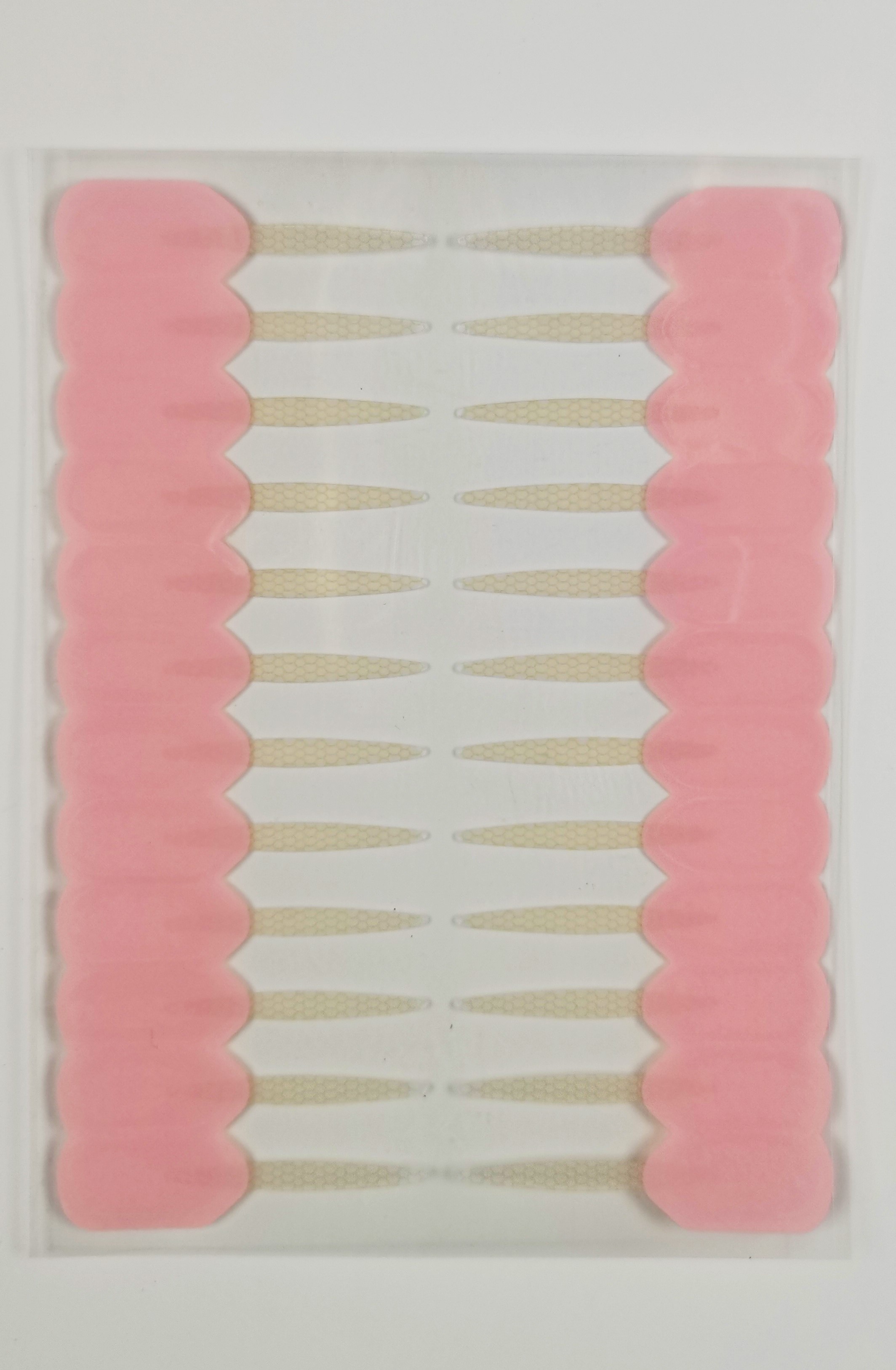 Pink Handle-style mesh double eyelid tape
